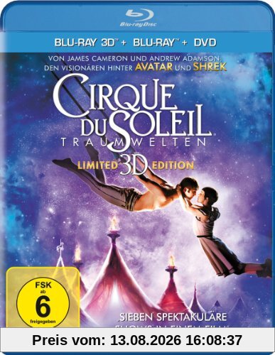 Cirque du Soleil: Traumwelten - Limited 3D Edition (+ Blu-ray + DVD) [Blu-ray 3D]