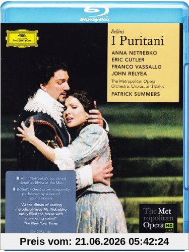 Gary Halvorson Vincenzo Bellini - I Puritani [Blu-ray]