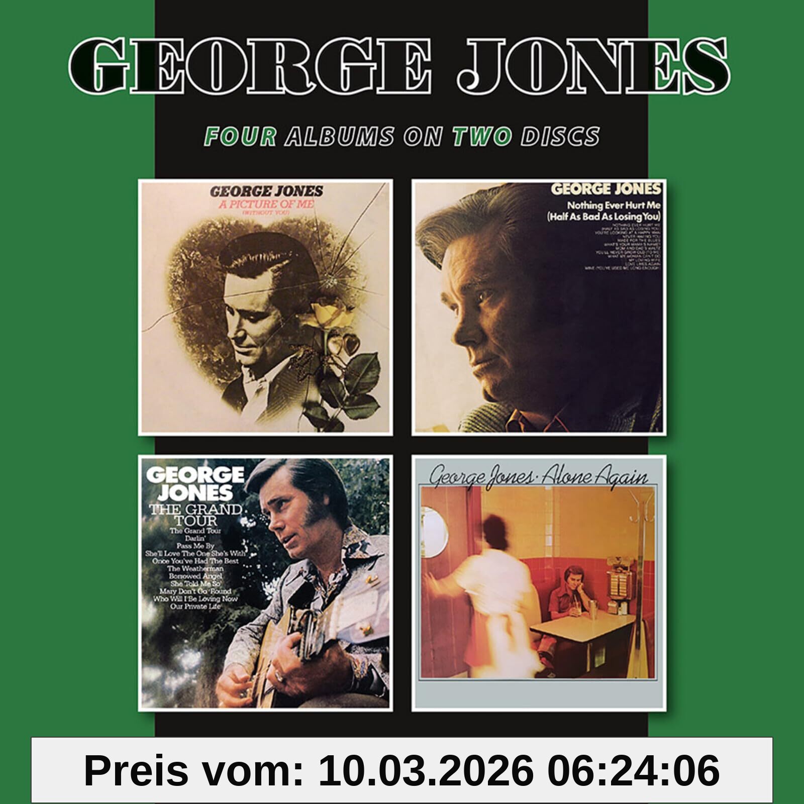 George Jones A Picture Of Me/Nothing Ever Hurt Me