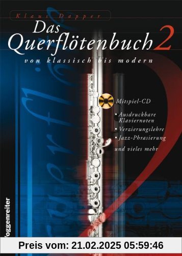 Das Querflötenbuch, Bd. 2, m. Audio-CD