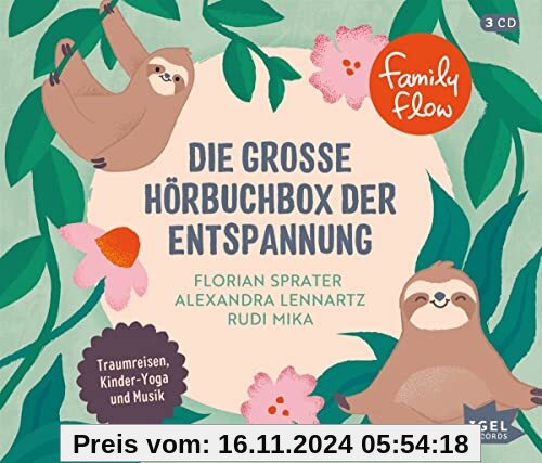 FamilyFlow. Die große Hörbuchbox der Entspannung: CD Standard Audio Format, Lesung. Ungekürzte Ausgabe