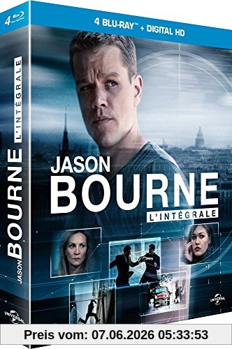Coffret jason bourne 4 films [Blu-ray] [FR Import]