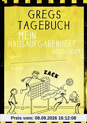 Gregs Tagebuch - Mein Hausaufgabenheft 2023/2024