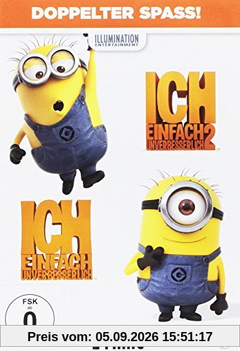 Ich - Einfach unverbesserlich / Ich - Einfach unverbesserlich 2 [2 DVDs]