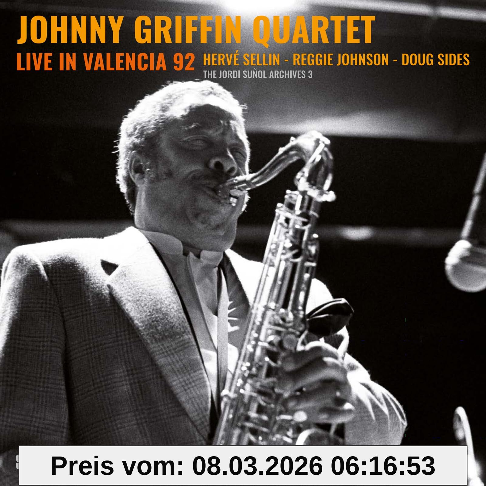 Griffin, Johnny Quartet Live In Valencia