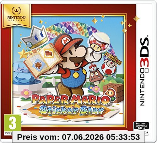 Paper Mario Sticker Star Select Jeu 3DS