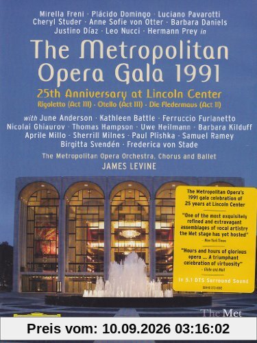 The Metropolitan Opera Gala - 25th Anniversary At The Lincoln Center [2 DVDs]