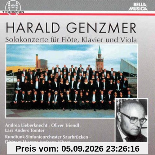 Solokonzerte für Flöte,Klavier und Viola