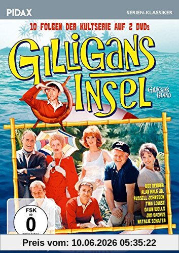 Gilligans Insel (Gilligan's Island) / 10 Folgen der erfolgreichen Kultserie (Pidax Serien-Klassiker) [2 DVDs]