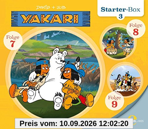 Yakari - Starter-Box 3 - Folge 7 bis 9, Die Original-Hörspiele zur TV-Serie