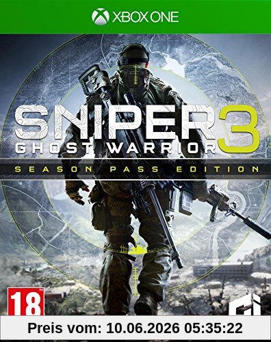 Sniper Ghost Warrior 3 Season Pass Edition Jeu Xbox One