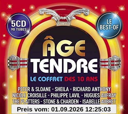 Age Tendre:le Coffret des 10 a