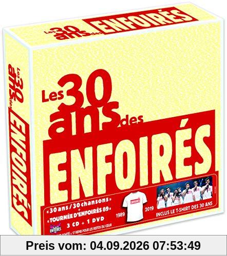 Les 30 Ans des Enfoirés 1989 2019 3cd+1dvd+Shirt