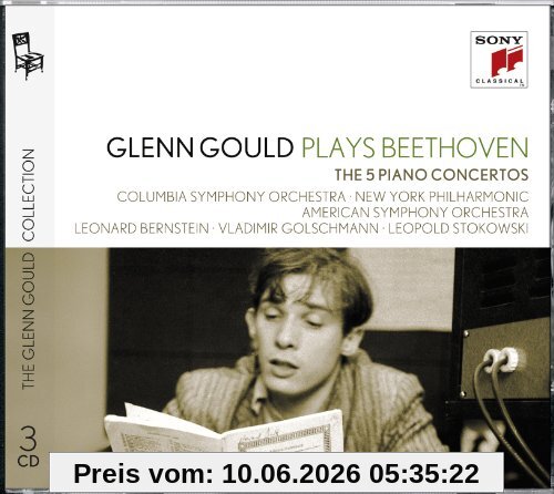 Glenn Gould Collection Vol.10 - Glenn Gould plays Beethoven: Die 5 Klavierkonzerte