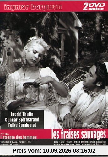Coffret ingmar bergman : les fraises sauvages ; l'attente des femmes [FR Import]