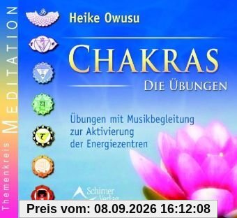 Chakras, Audio-CDs, Die Übungen, 1 Audio-CD: Übungen mit Musikbegleitung zur Aktivierung der sieben Energiezentren