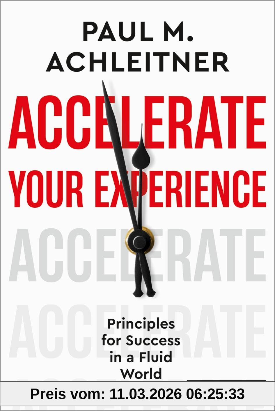 Achleitner, Paul M.: Accelerate Your Experience, Principles For Success In A Fluid World