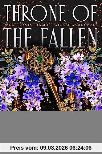 Kerri Maniscalco Throne Of The Fallen, From The New York Times And Sunday Times Bestselling Author Of Kingdom Of The Wicked