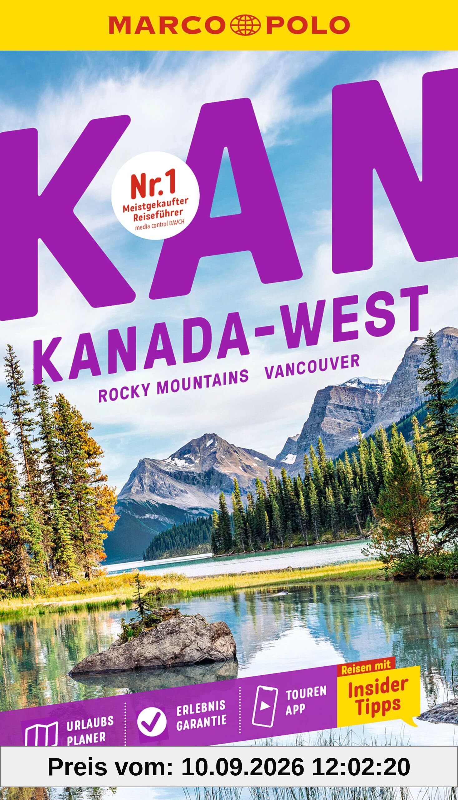 MARCO POLO Reiseführer Kanada West, Rocky Mountains, Vancouver: Reisen mit Insider-Tipps. Inklusive kostenloser Touren-App