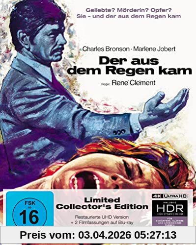 Der aus dem Regen kam (Mediabook B, 4K-UHD+2 Blu-rays) (exkl. Amazon)