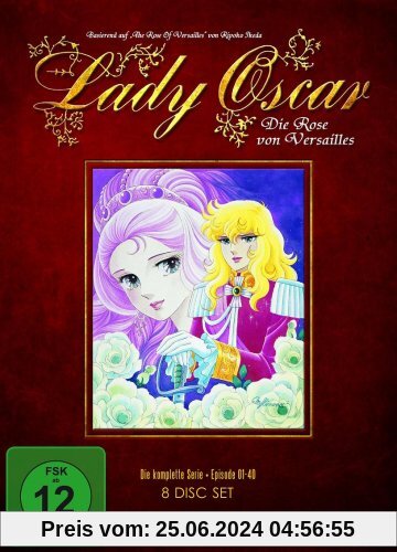 Lady Oscar: Die Rose von Versailles - Die komplette Serie (Episoden 1-40) [8 DVDs] [Collector's Edition]
