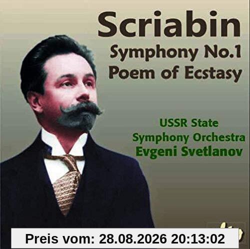 Scriabin: Sinfonie Nr. 1 / Poem of Ecstasy,op.54