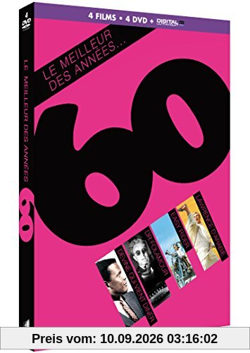 Le Meilleur des années 60-Coffret : Devine Qui Vient dîner + Dr. Folamour + Easy Rider + Lawrence d'Arabie [DVD + Copie Digitale]