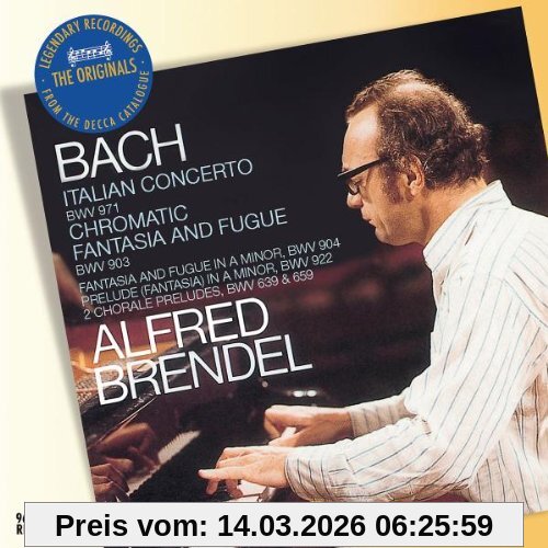 Alfred Brendel Italienisches Konzert/Chromat.Fantasie & Fuge/+