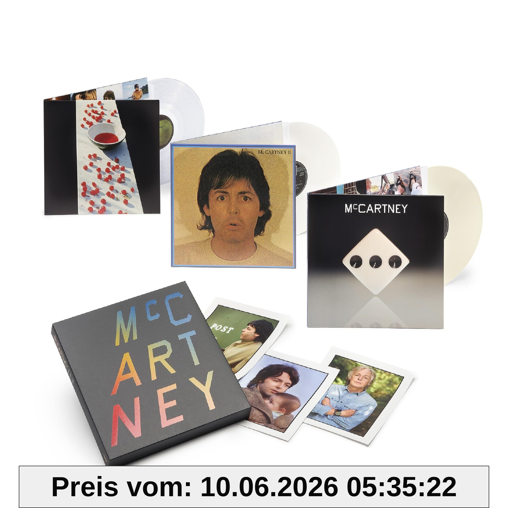 I / II / III (Ltd. clear/white/cream Vinyl)