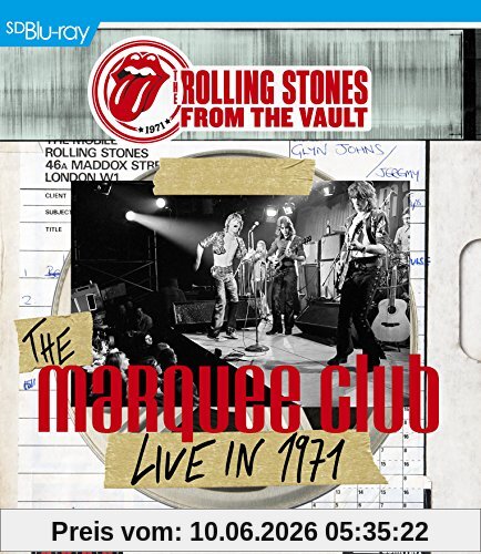 The Rolling Stones - From The Vault: The Marquee - Live In 1971 [Blu-ray]