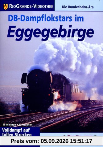 DB-Dampflokstars im Eggegebirge