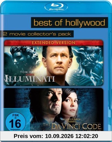 Best of Hollywood 2012 - 2 Movie Collector's Pack 52 (Illuminati / The Da Vinci Code - Sakrileg) [Blu-ray]