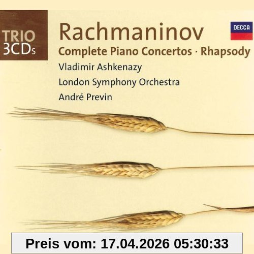 Vladimir Ashkenazy Klavierkonzerte/Rhapsodien/Sonaten