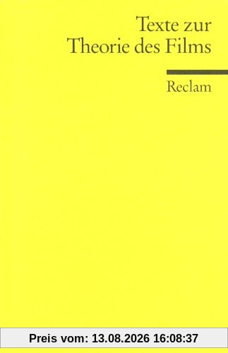 Texte zur Theorie des Films