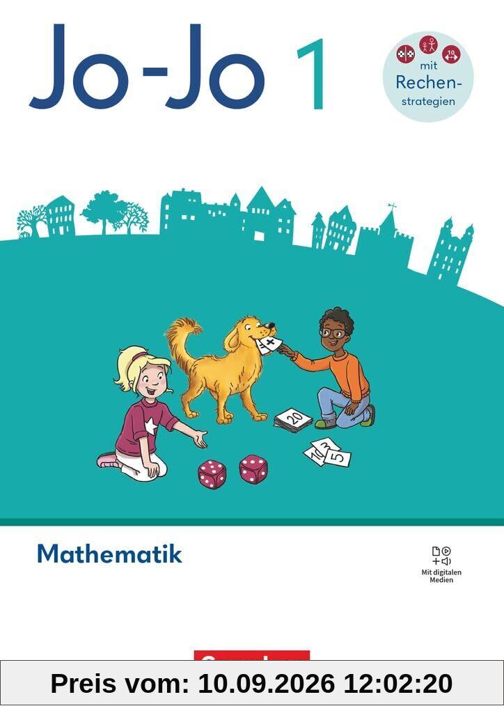 Jo-Jo Mathematik 1. Schuljahr - Allgemeine Ausgabe 2026 - Schulbuch mit Kartonbeilagen, Das kann ich schon-Heft und digitalen Medien
