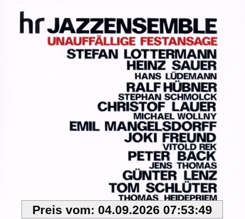 Unauffällige Festansage