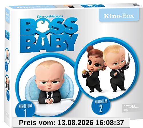 Boss Baby - Kino-Box - Die Original-Hörspiele zu den Kinofilmen 1 + 2