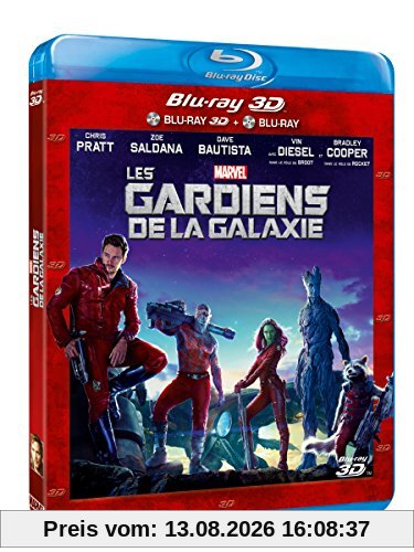 Les Gardiens de la galaxie [Combo Blu-ray 3D + Blu-ray 2D]