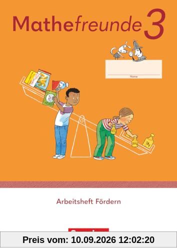 Mathefreunde - Allgemeine Ausgabe 2022 - 3. Schuljahr: Arbeitsheft Fördern