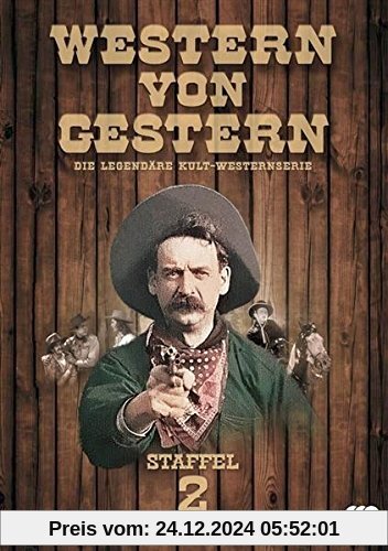 Western von Gestern - Staffel 2 (21 Folgen) (Fernsehjuwelen) [3 DVDs]