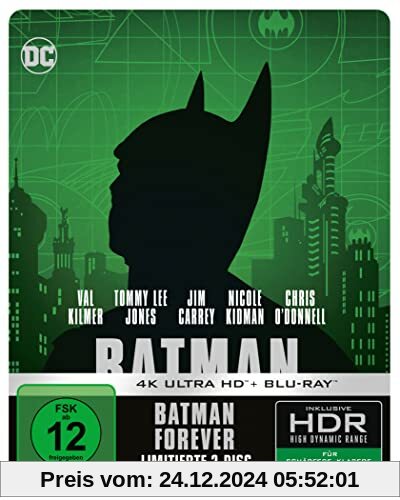 Batman Forever (1995) - 4K UHD - Steelbook