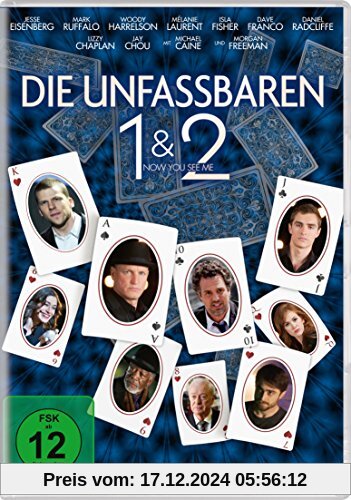 Die Unfassbaren - Now you see me 1&2 [2 DVDs]