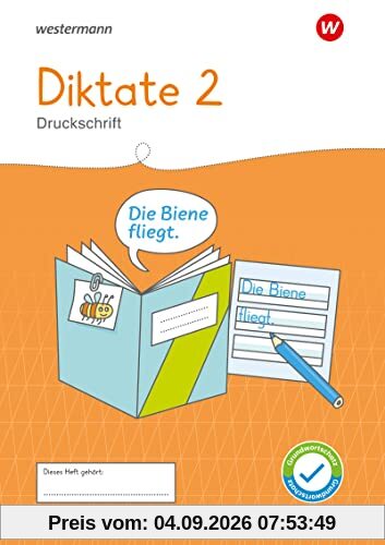 Westermann Unterrichtsmaterialien Grundschule: Diktate Heft 2 DS: Druckschrift (Westermann Unterrichtsmaterialien Grundschule: Für das Fach Deutsch)