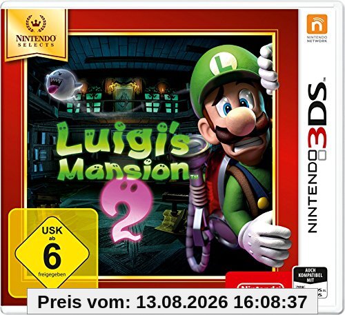 Luigi`s Mansion 2 - Nintendo Selects  Edition - [Nintendo 3DS]