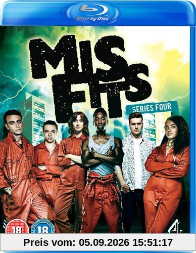 Misfits - Season 4 - Blu-ray - UK-Import