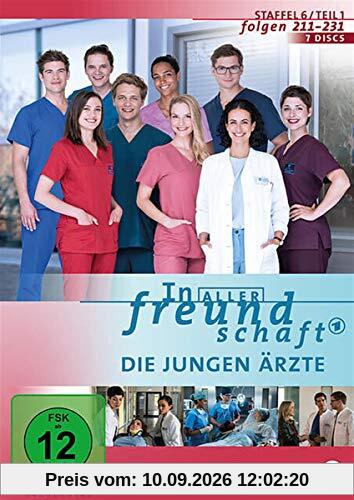 In aller Freundschaft - Die jungen Ärzte - Staffel 6.1/Folgen 211-231 [7 DVDs]