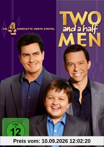 Two and a Half Men: Mein cooler Onkel Charlie - Die komplette vierte Staffel (4 DVDs)