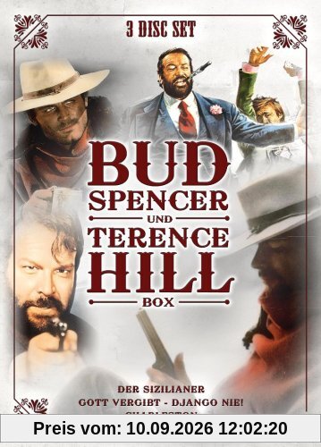Bud Spencer & Terence Hill - Box Volume 3 (Der Sizilianer/Gott vergibt - Django nie/Charleston) [3 DVDs]