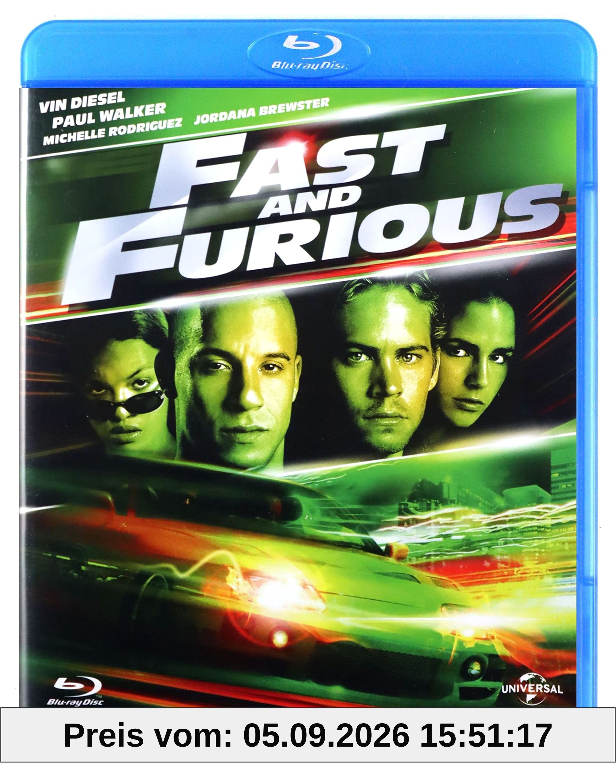 Fast and furious [Blu-ray] [IT Import]