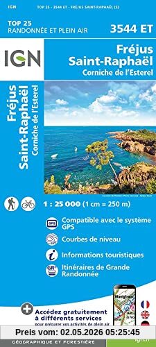 Fréjus St.Raphael 1:25 000
